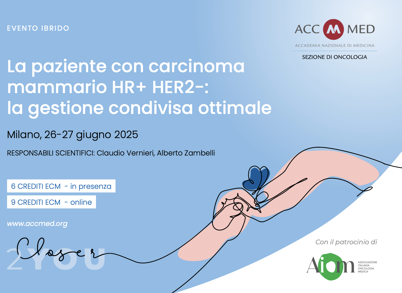 La paziente con carcinoma mammario HR+ HER2-: la gestione condivisa ottimale